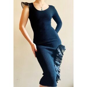 AS-IS La Belle 80s bodycon dress